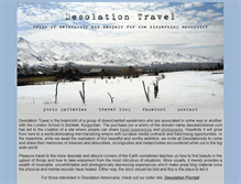 Tablet Screenshot of desolationtravel.com
